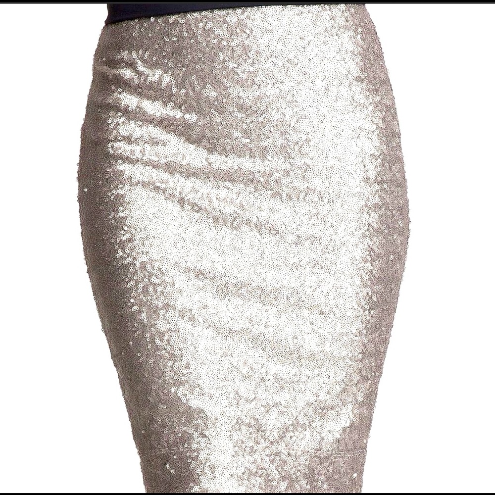 Silver skirt